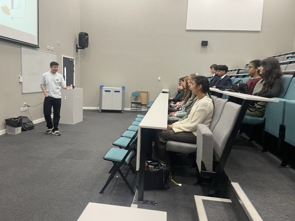 Former PHS pupil gives talk to aspiring medics