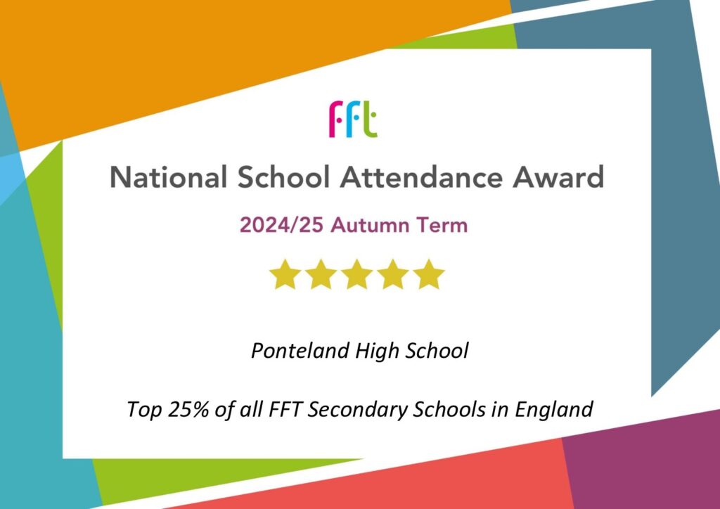 Ponteland High School Celebrates Top Attendance Recognition for Second Year Running