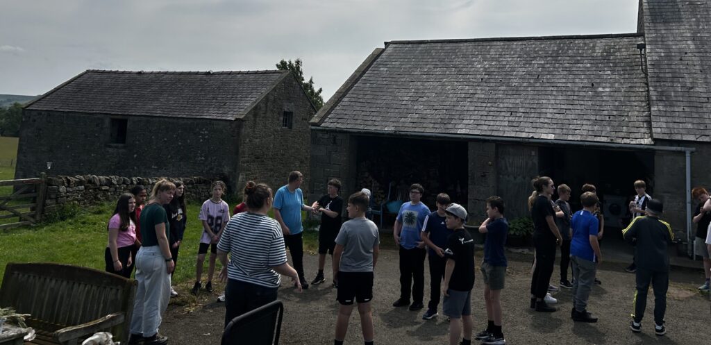 Students Visit Capheaton Hall as Part of the Rigg and Furrow Project