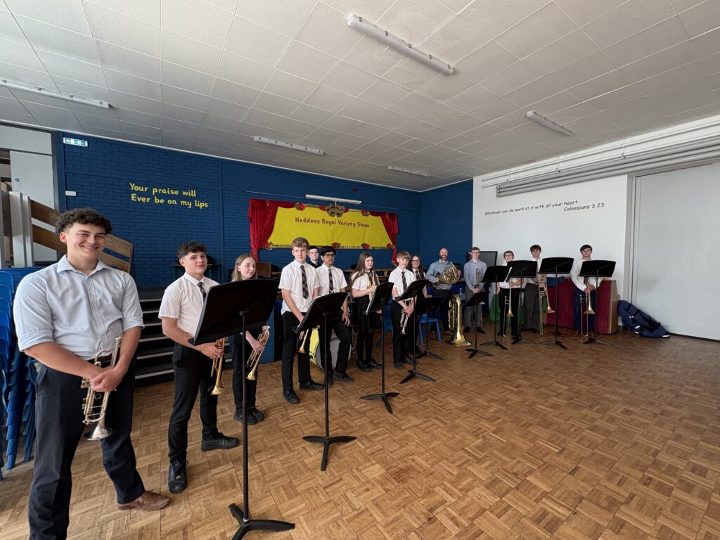 School Brass Band Hits the Right Notes with Local Primary Schools