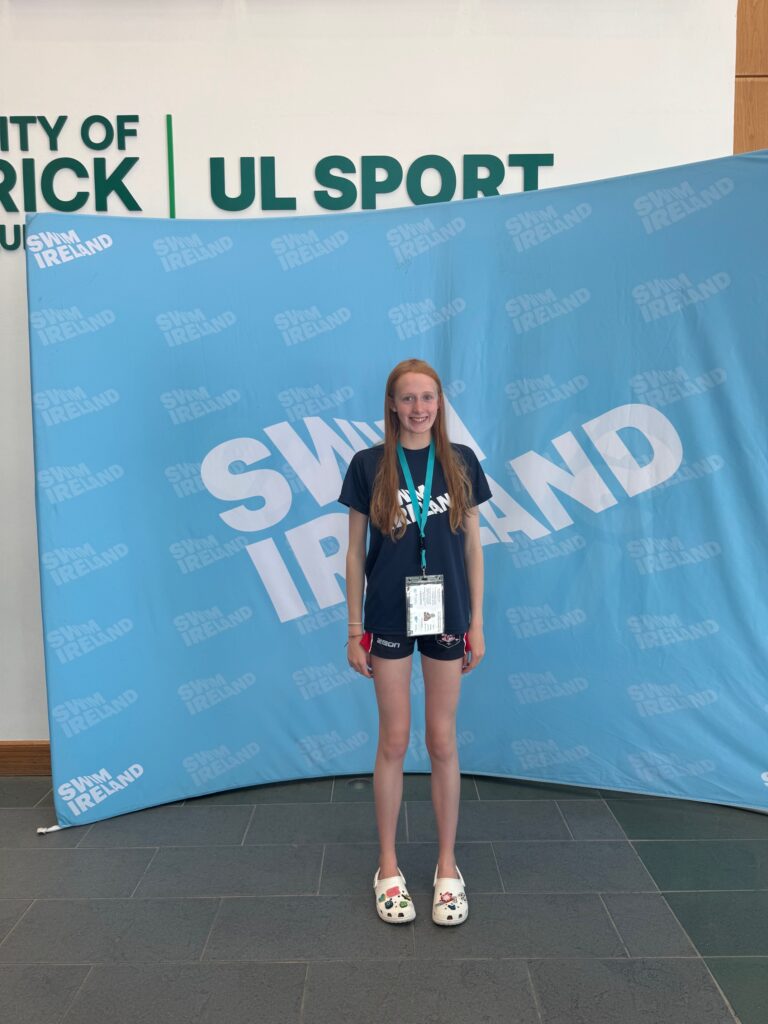 Jessica competes in Irish National Age Group Championships in Limerick