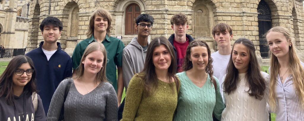 Y12 residential at St Anne’s College, Oxford University