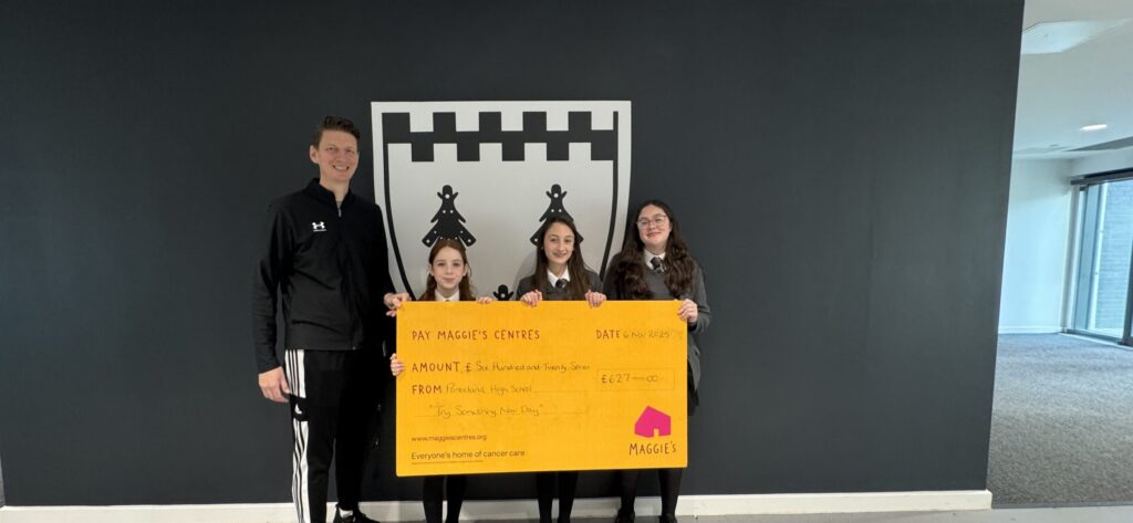PHS Students Raise Fantastic £627 for Maggie’s