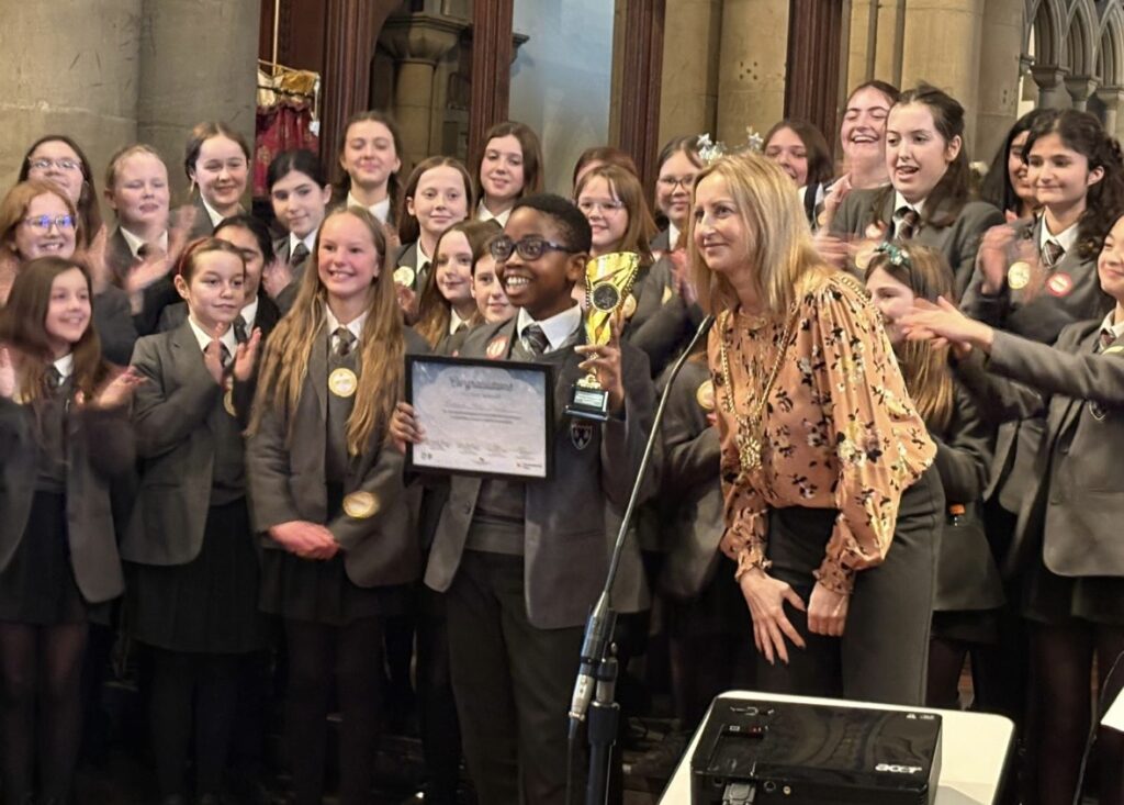 Ponteland High Choir Crowned Northumberland Choir of the Year!