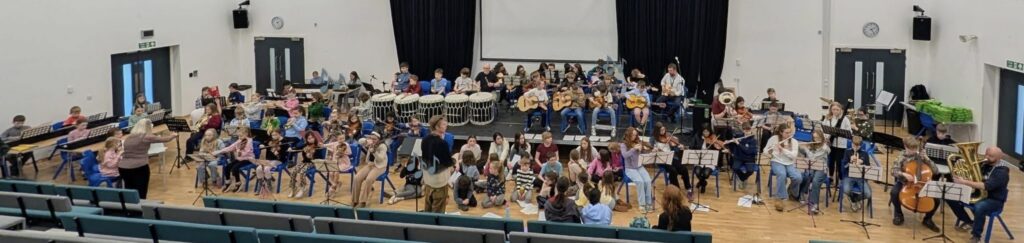 Music Workshop Day at Ponteland High School