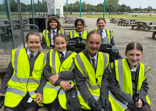 Year 7 Students Lead the Way with Litter Picking Initiative