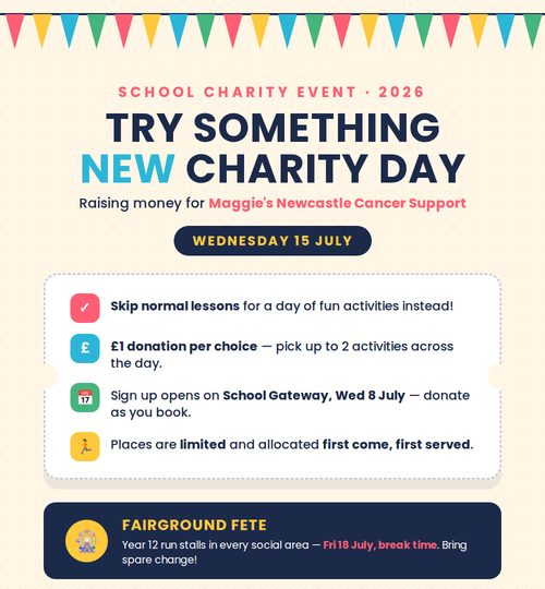 Try Something New Charity Day