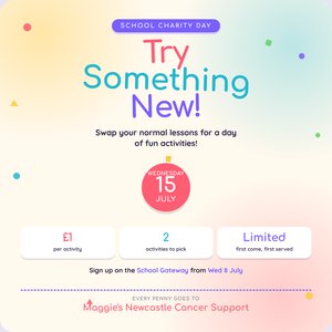 Try Something New Charity Day