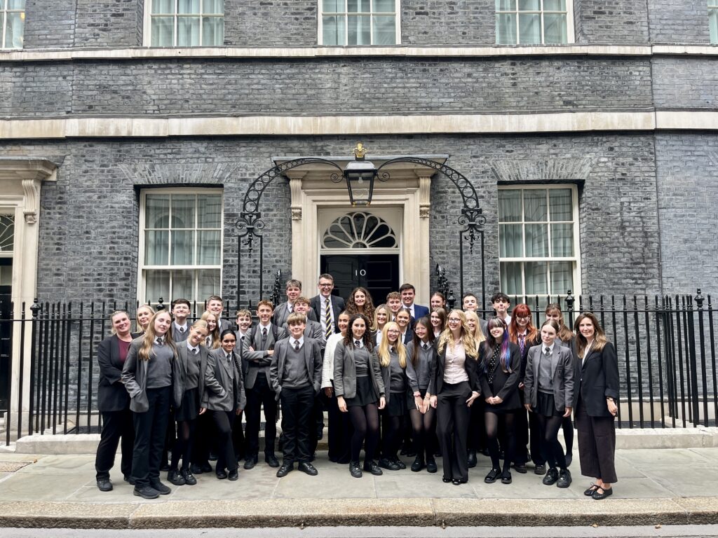 Ponteland Students Invited to 10 Downing Street